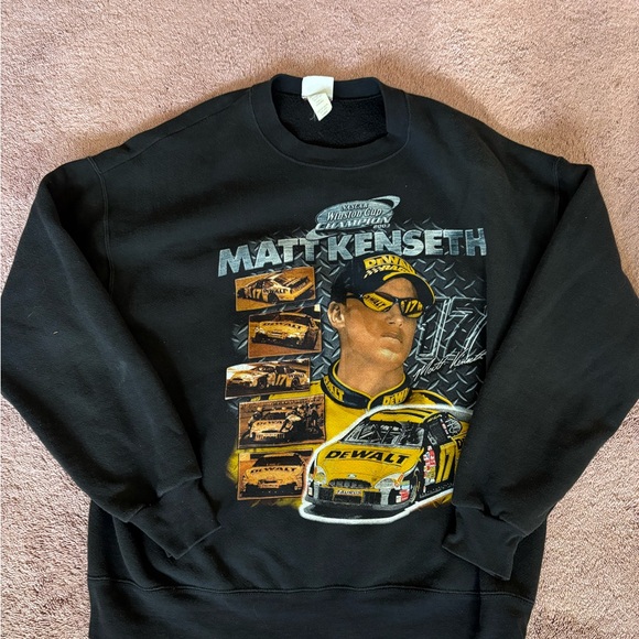 Chase Authentics Other - Vintage 2003 Matt‎ Kenseth NASCAR Crewneck Black